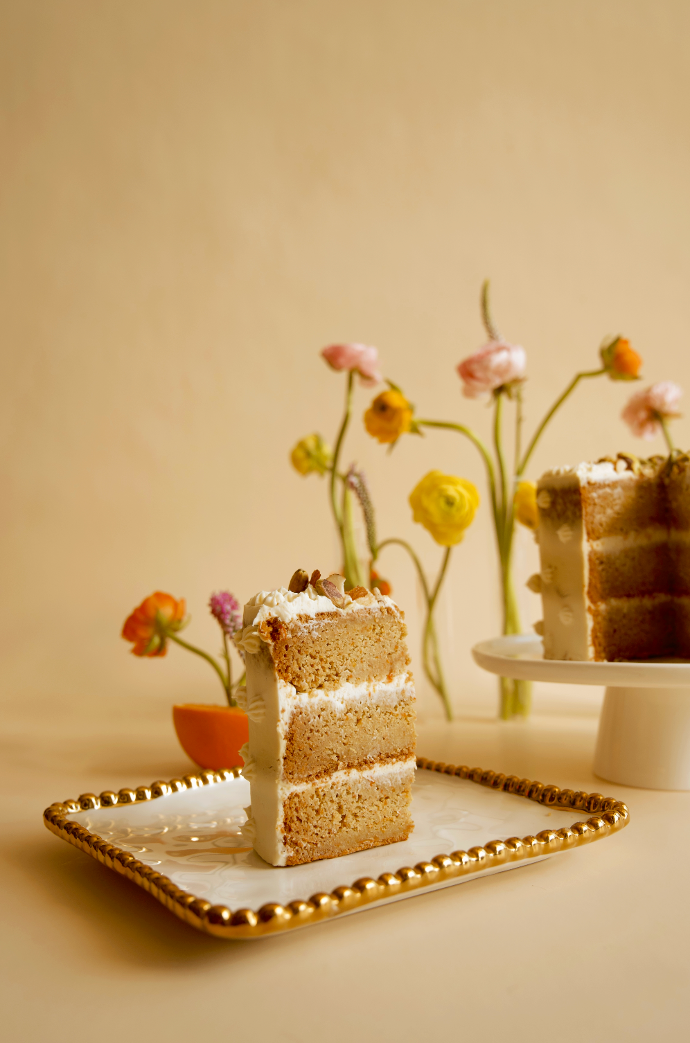Unreal Orange Carrot Cake (6 to 8 servings)