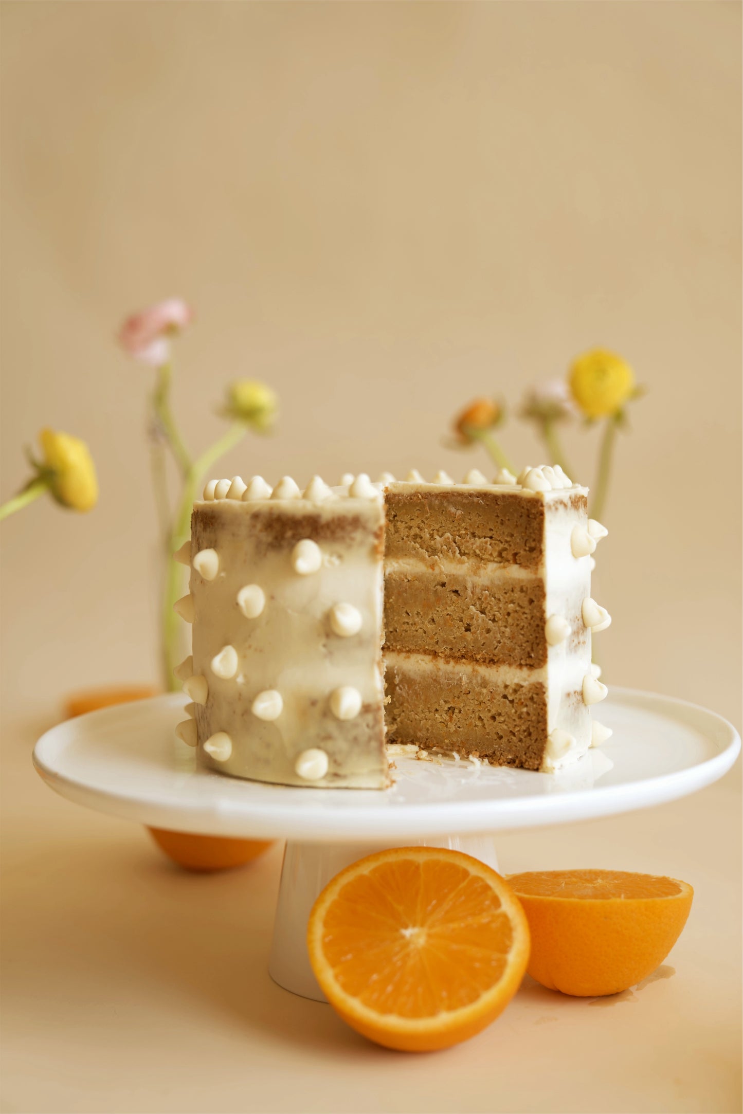 Unreal Orange Carrot Cake (6 to 8 servings)
