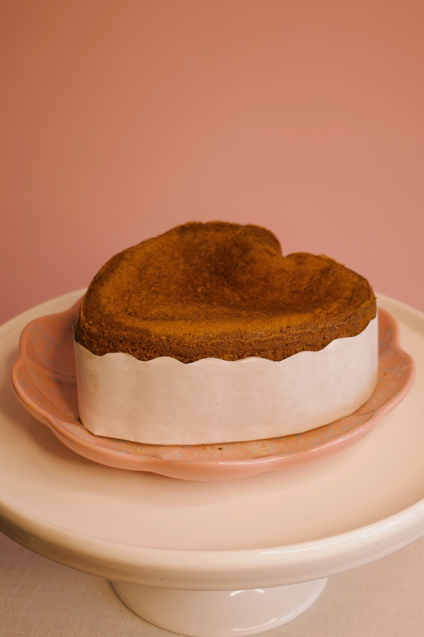 Dairy Free Orange Carrot Cake (Heart Shaped)