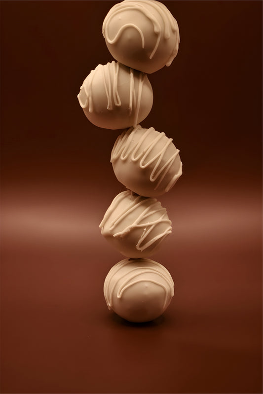 Sugar-free White Chocolate Truffles