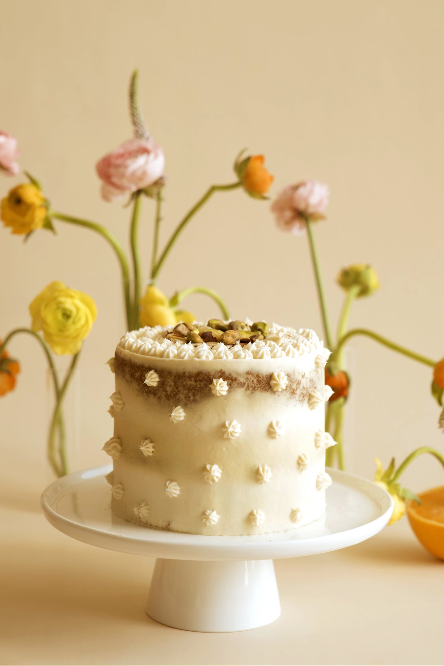 Unreal Orange Carrot Cake (6 to 8 servings)